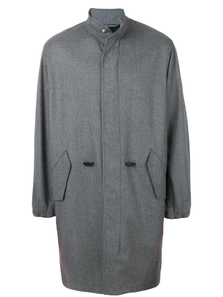 3.1 Phillip Lim Fishtail-hem Parka - Grey