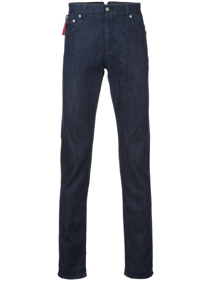 Isaia Straight Leg Jeans - Blue