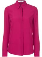 Givenchy Concealed Placket Blouse - Pink & Purple