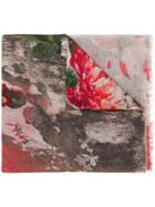 Faliero Sarti Tulips Scarf - Pink & Purple