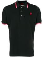 Bally Striped Polo Shirt - Black