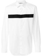 Neil Barrett Tuxedo Poplin Shirt - White
