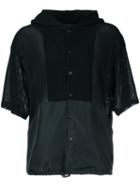 Yoshio Kubo - Short-sleeve Mesh Jacket - Men - Cotton - 1, Black, Cotton