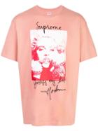 Supreme Madonna Print T-shirt - Orange