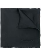 Givenchy Plain Pocket Square - Black
