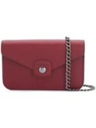 Longchamp Foldover Shoulder Bag - Red
