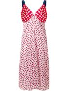 Marni Mixed Print Dress - Pink & Purple