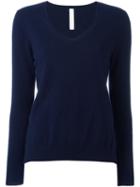 Philo-sofie V-neck Pullover, Women's, Size: 38, Blue, Cashmere