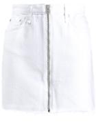 Rag & Bone Anna Denim Skirt - White