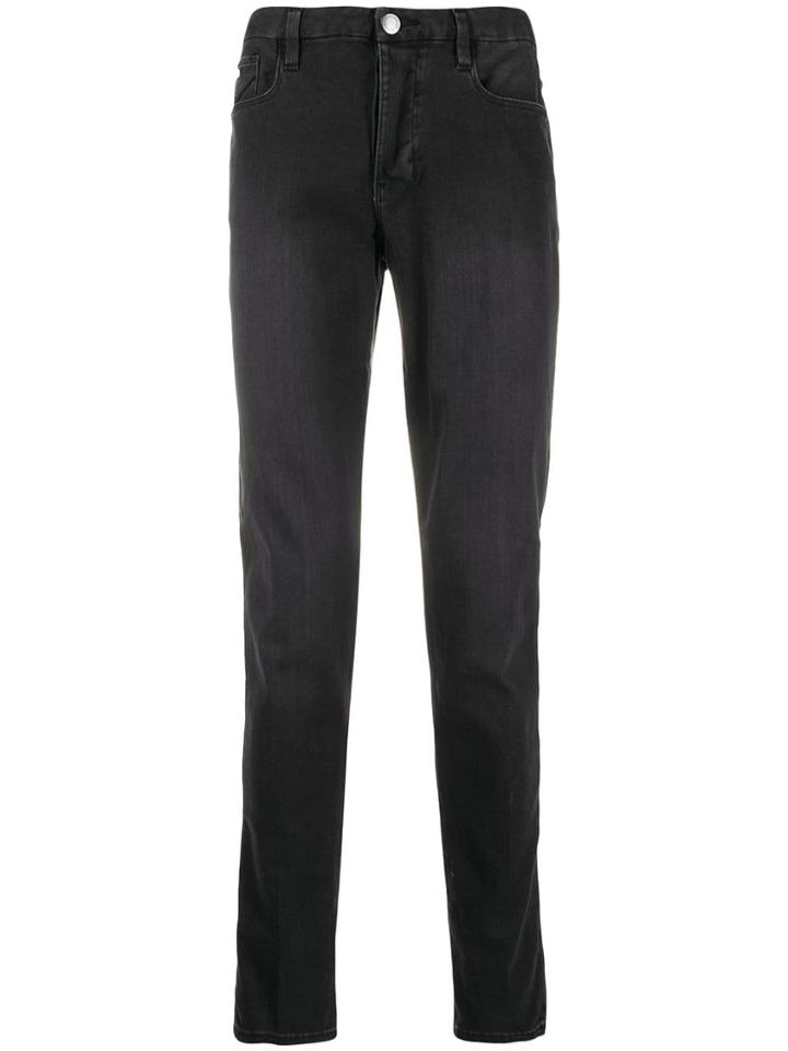 Emporio Armani Slim Faded Jeans - Black