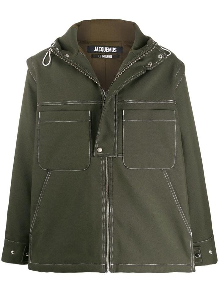 Jacquemus La Veste Meunier Jacket - Green
