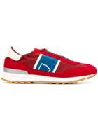 Philippe Model Toujours Panelled Sneakers - Red