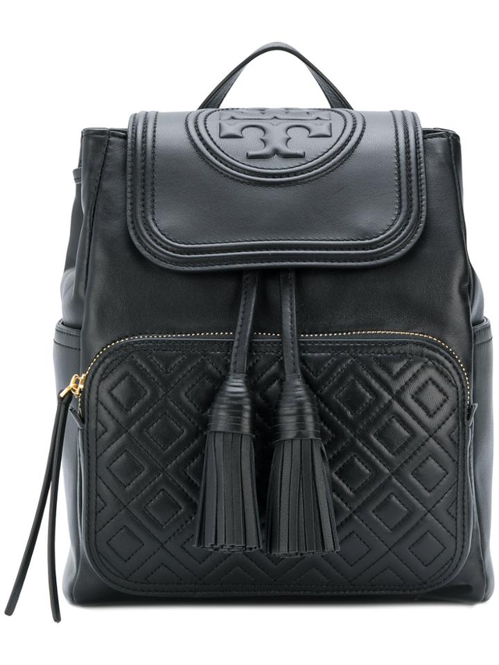 Tory Burch Fleming Backpack - Black