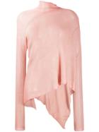 Marques'almeida Draped Sweater - Pink