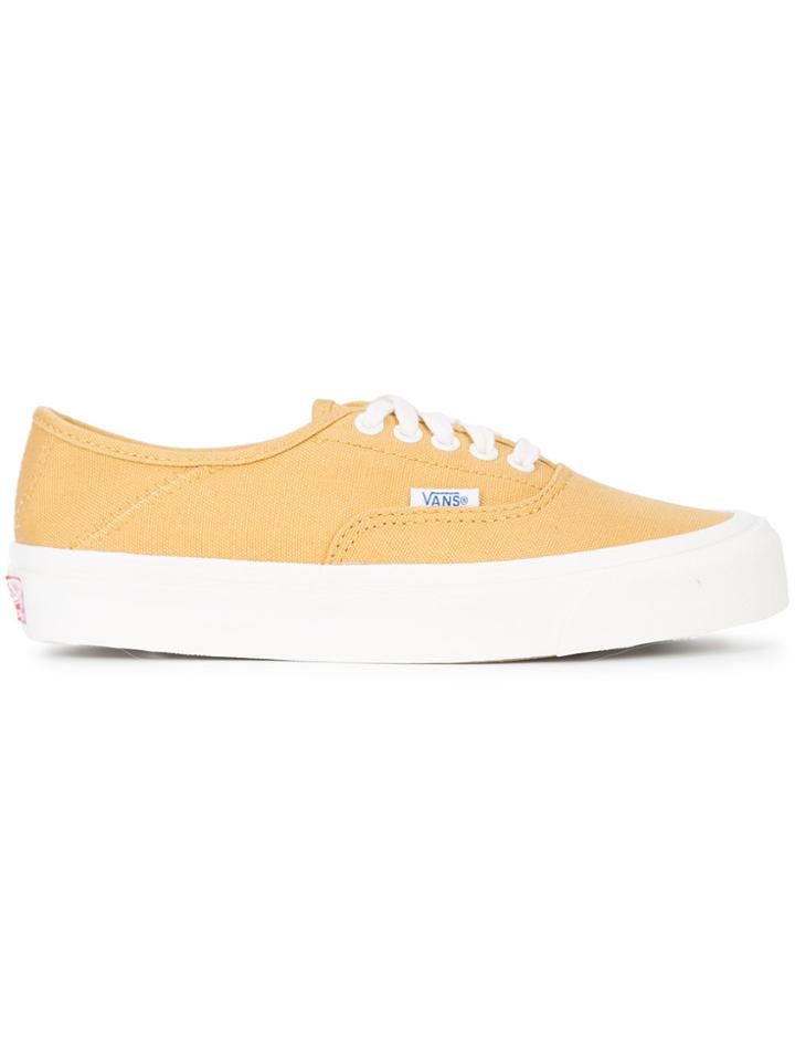 Vans Low Top Sneakers - Yellow & Orange