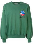 Gosha Rubchinskiy Logo Patch Sweatshirt - Green