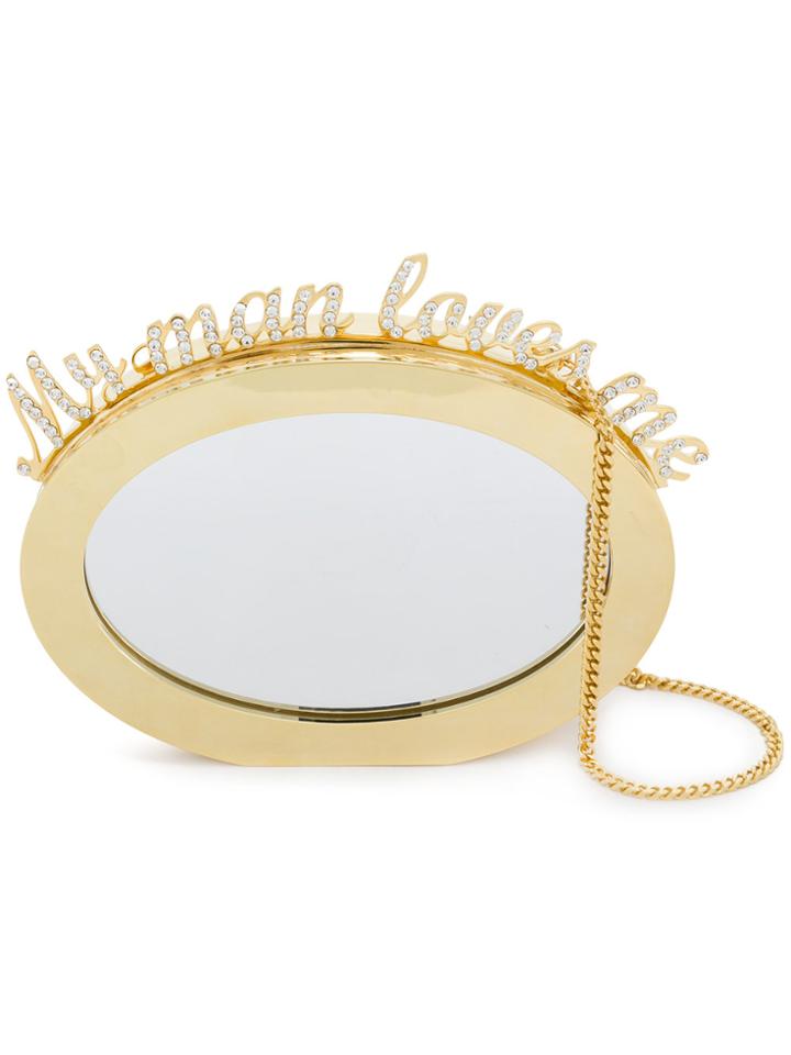 Benedetta Bruzziches Magic Mirror Clutch Bag - Metallic