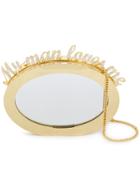 Benedetta Bruzziches Magic Mirror Clutch Bag - Metallic