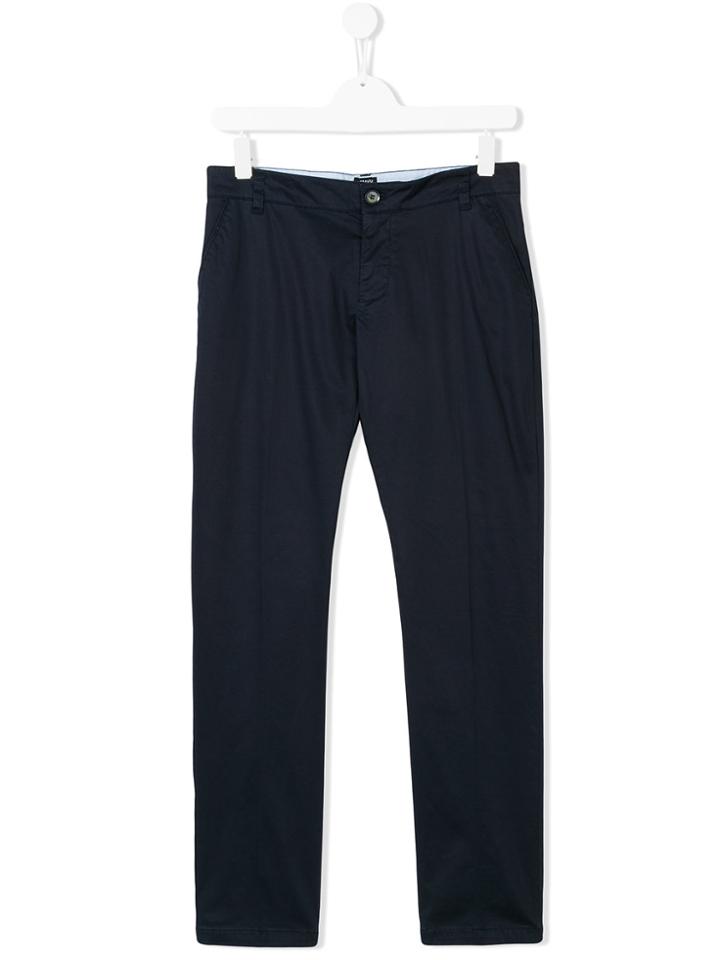 Armani Junior Classic Chinos - Blue