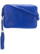 Saint Laurent Monogram Shoulder Bag - Blue