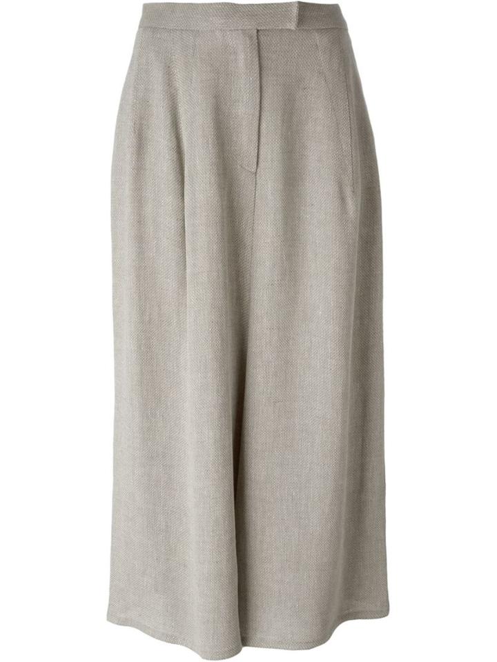 Dusan Loose Fit Culottes, Women's, Size: 42, Nude/neutrals, Linen/flax