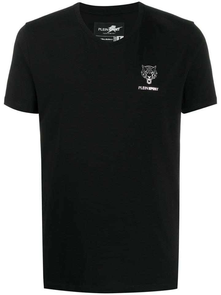 Plein Sport Chest Logo T-shirt - Black