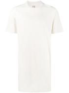 Rick Owens - Long Short Sleeve T-shirt - Men - Cotton - Xs, Nude/neutrals, Cotton