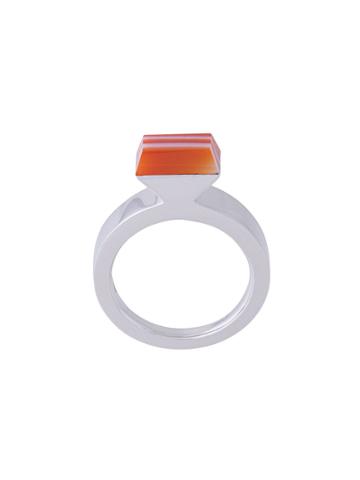 Mehem Sardonyx Ring - Metallic