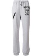 Moschino Printed Logo Track Pants - Grey