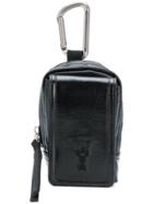 Rick Owens Drkshdw Embossed Logo Clutch Bag - Black