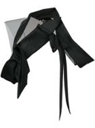 Rick Owens Wishbone Ribbons Jacket - Black