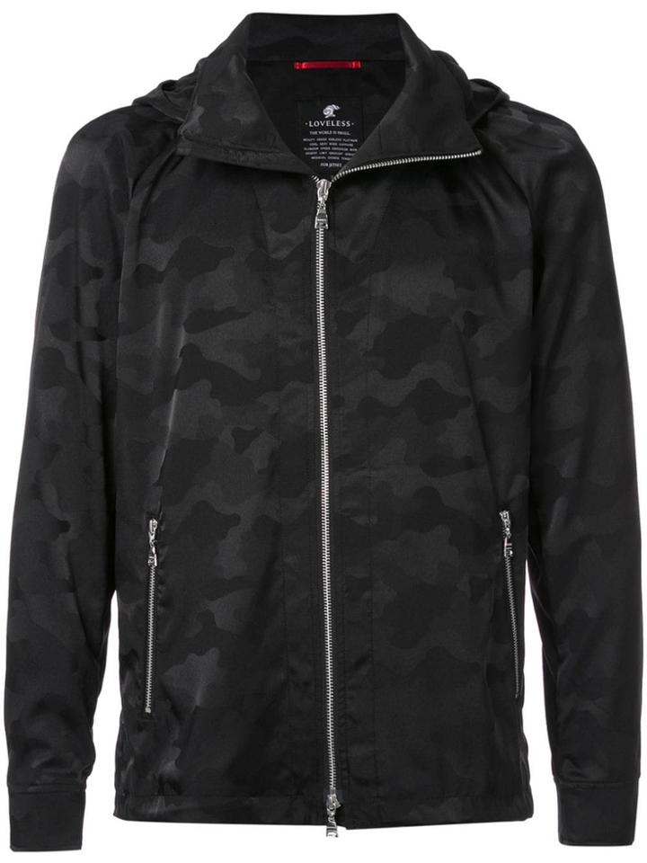 Loveless Camouflage Hoodie - Black
