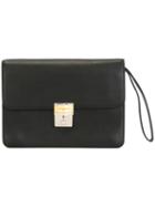 Emanuel Ungaro Vintage Briefcase Clutch