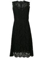 Dolce & Gabbana Classic Lace Dress - Black