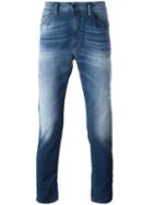 Diesel Slim-fit Jeans, Men's, Size: 36, Blue, Cotton/polyester/spandex/elastane