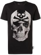 Philipp Plein Rhinestone-embellished Skull T-shirt - Black