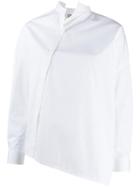 Toteme Off-center Button Shirt - White