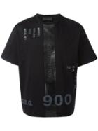 Diesel Black Gold Printed Numbers T-shirt, Men's, Size: Medium, Cotton