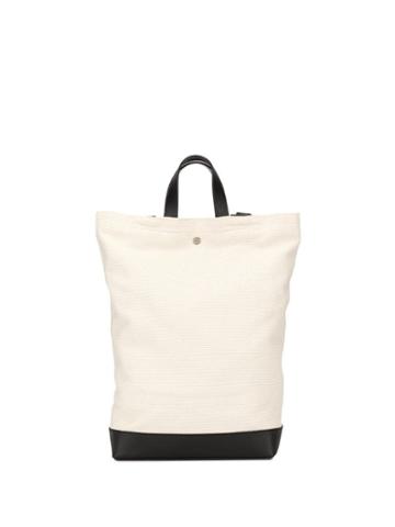 Cabas Ruck Tote - White