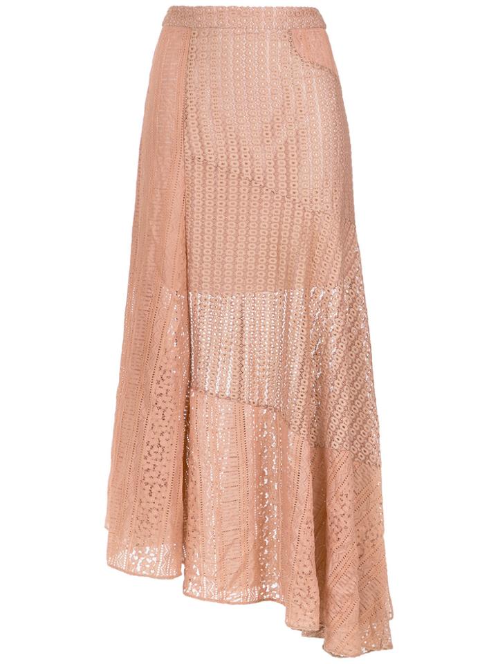 Giuliana Romanno Maxi Lace Skirt - Unavailable