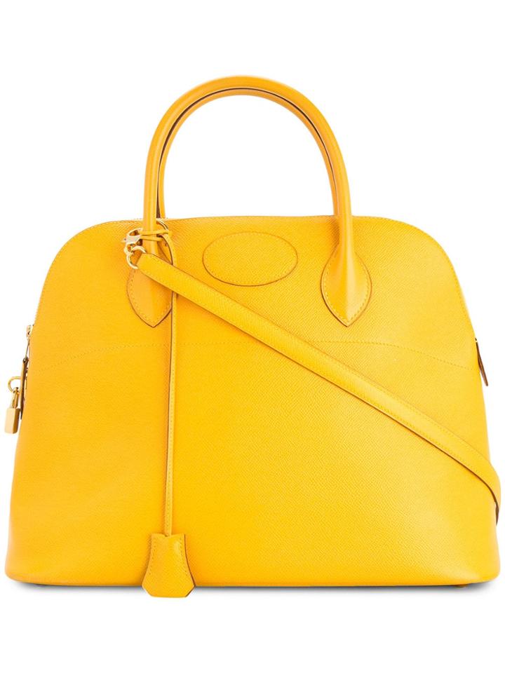 Hermès Vintage Bolide 35 Shoulder Bag - Yellow & Orange