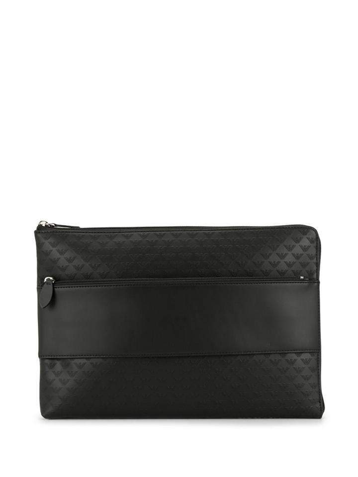 Emporio Armani Oversized Wallet - Black