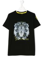 Billionaire Kids Graphic Lion Print T-shirt - Black