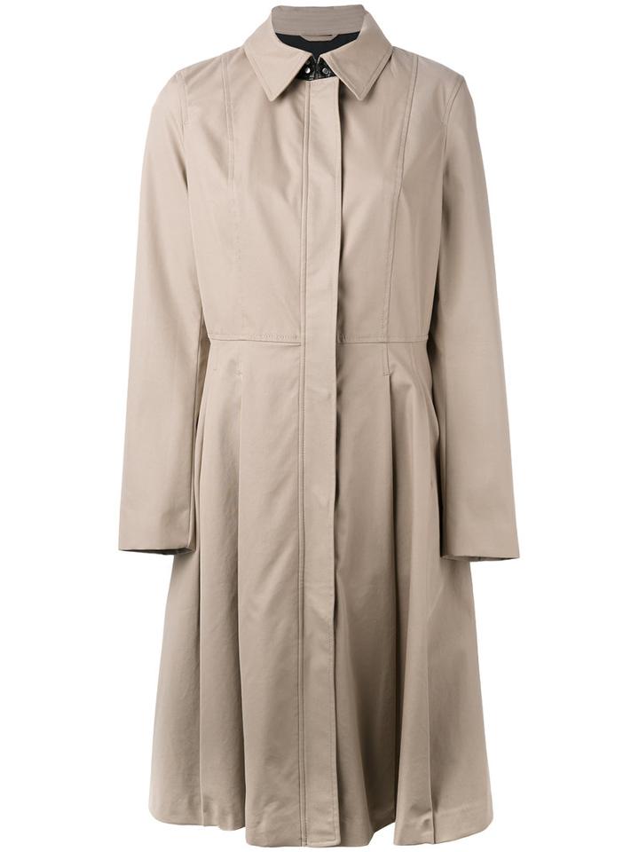 Mackage Flared Trench Coat, Women's, Size: Large, Nude/neutrals, Cotton/polyester/polyester