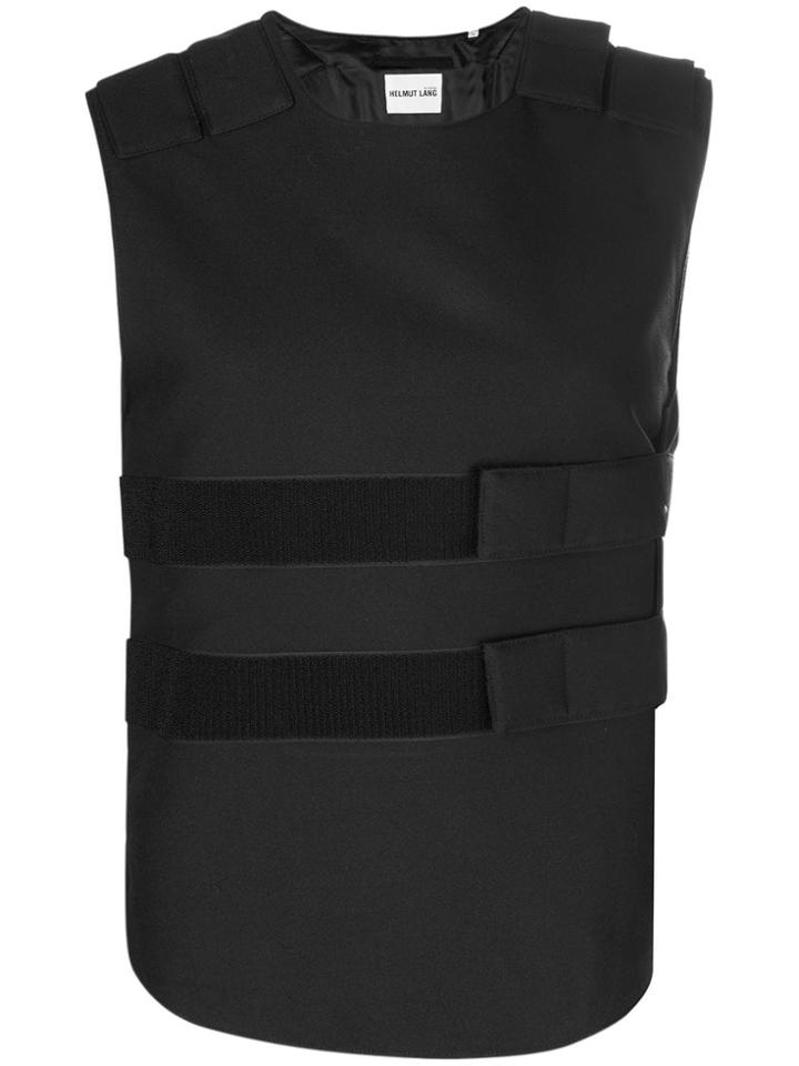 Helmut Lang Velcro Bulletproof Vest - Black
