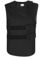 Helmut Lang Velcro Bulletproof Vest - Black