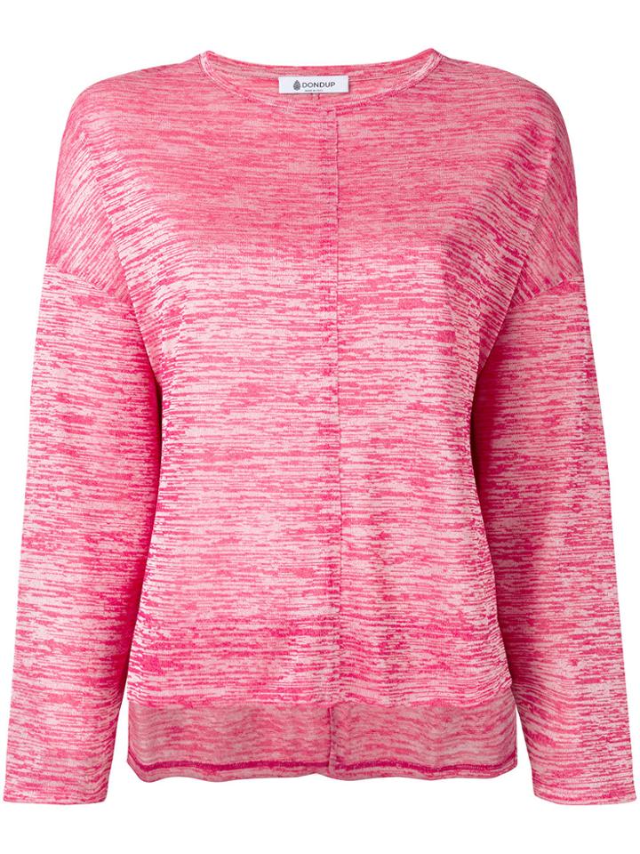 Dondup Flared Sweatshirt - Pink & Purple