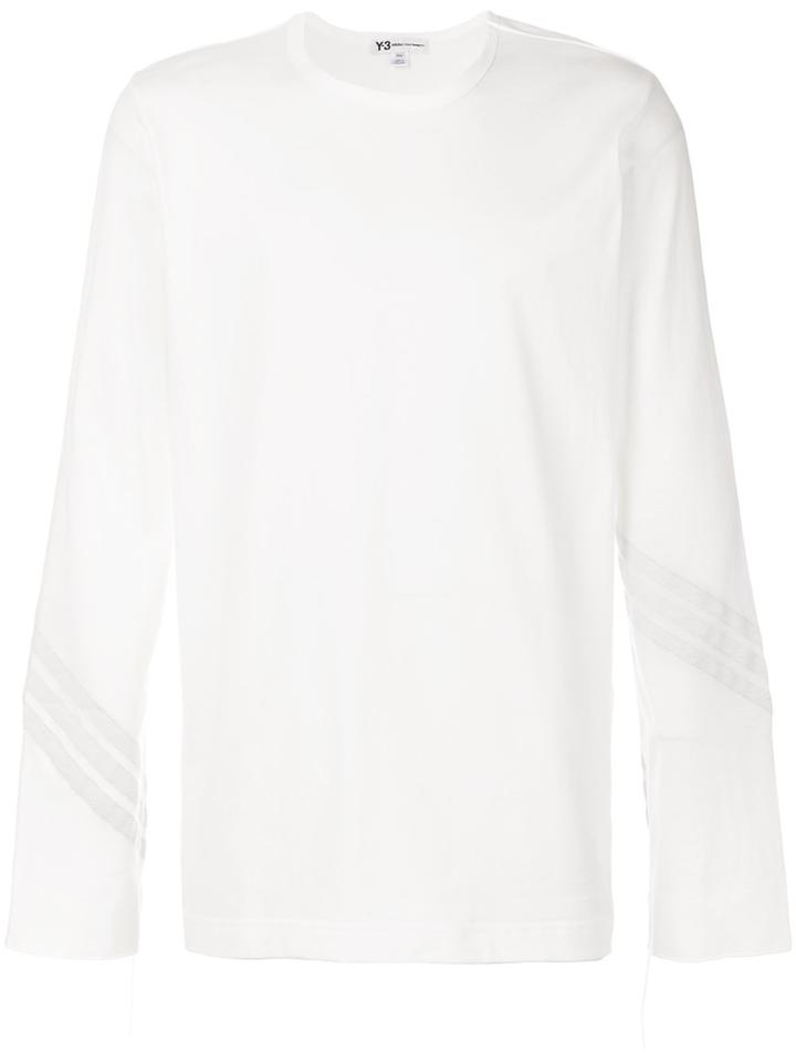 Y-3 Long Sleeve T-shirt - White