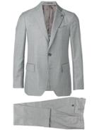 Ermenegildo Zegna Striped Two Piece Suit - Grey