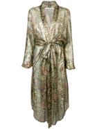 Mes Demoiselles Floral Kimono Jacket - Nude & Neutrals